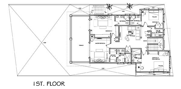 Casa del Sol 1st Floor Floorplan