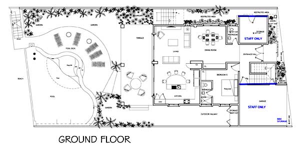 Casa del Sol Ground Floor Floorplan